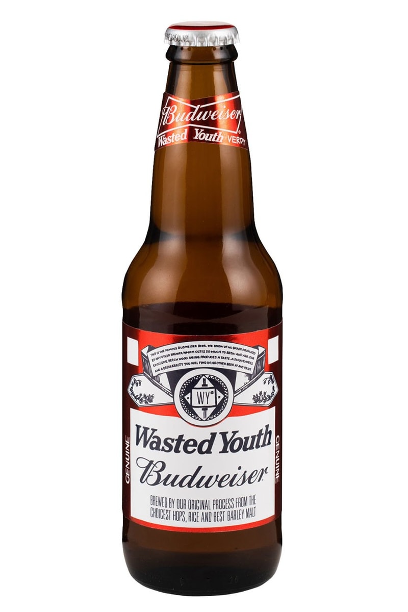 VERDY 攜手 Budweiser 推出最新「Wasted Youth」主題聯名啤酒