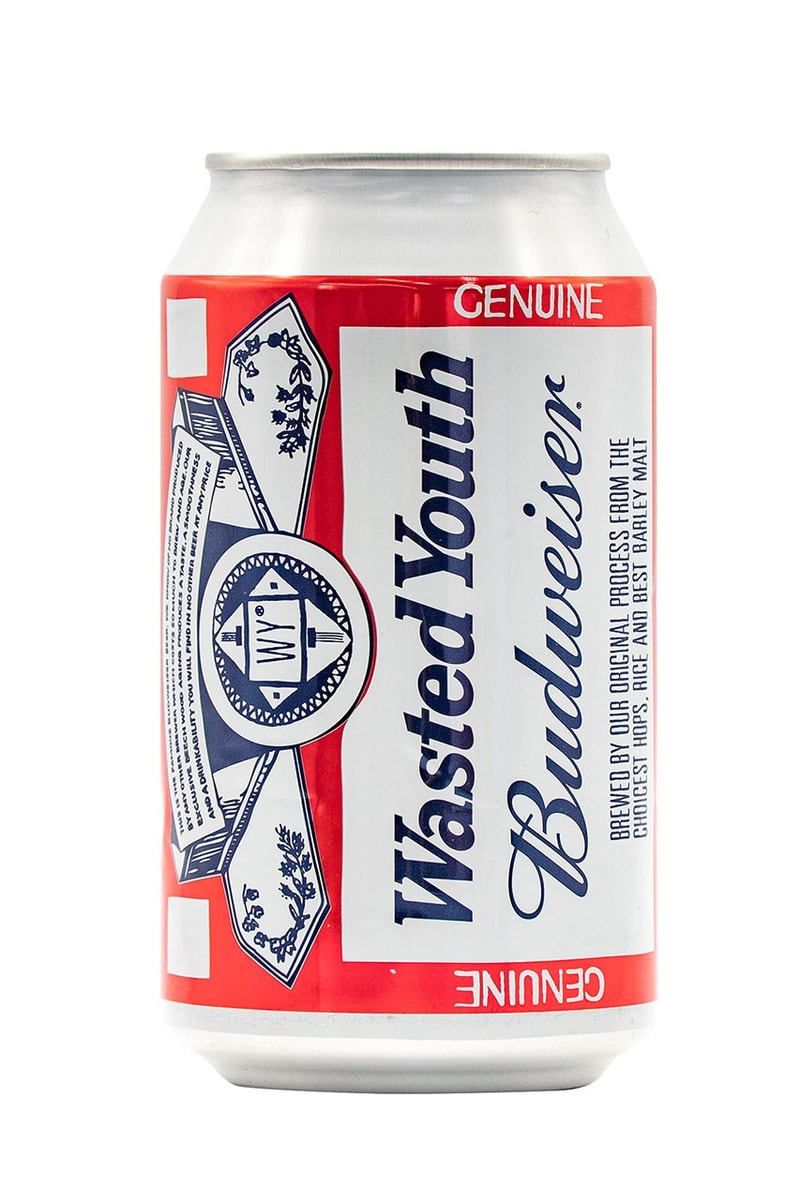 VERDY 攜手 Budweiser 推出最新「Wasted Youth」主題聯名啤酒