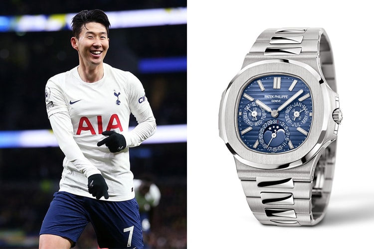 率先一覽南韓球星孫興慜機場配戴 Patek Philippe Nautilus 錶款