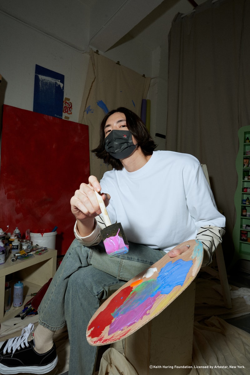 RAZE 推出全新 Keith Haring 聯乘口罩系列