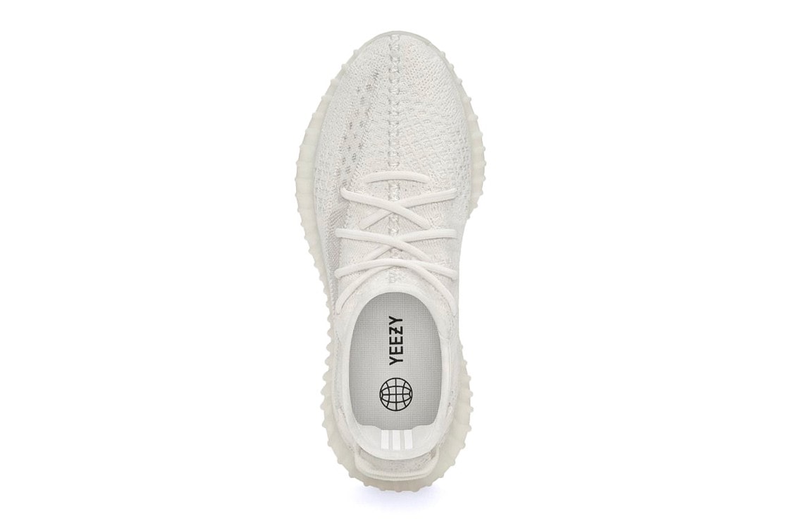 adidas YEEZY BOOST 350 V2 最新純白鞋款「Bone」官方發售情報公開