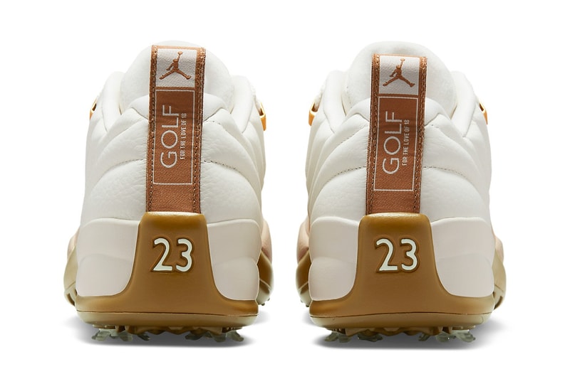 率先近賞 Air Jordan 12 Low Golf 最新配色「Driftwood」