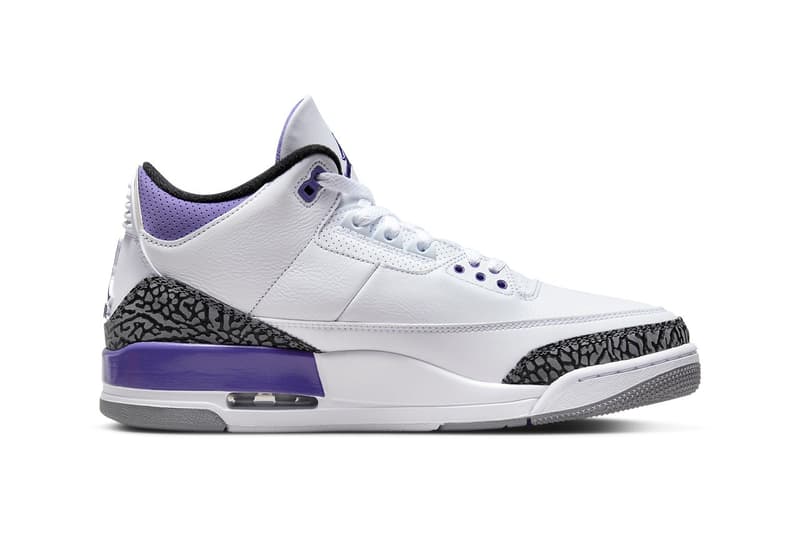 Air Jordan 3 最新配色「Dark Iris」官方圖輯、發售情報正式公開