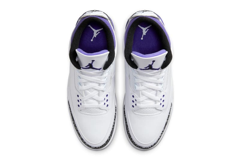 Air Jordan 3 最新配色「Dark Iris」官方圖輯、發售情報正式公開