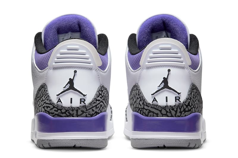 Air Jordan 3 最新配色「Dark Iris」官方圖輯、發售情報正式公開