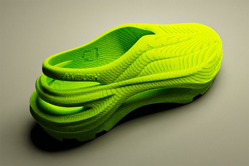 AMBUSH 攜手 Zellerfeld 打造 3D 列印鞋款 100S Clog