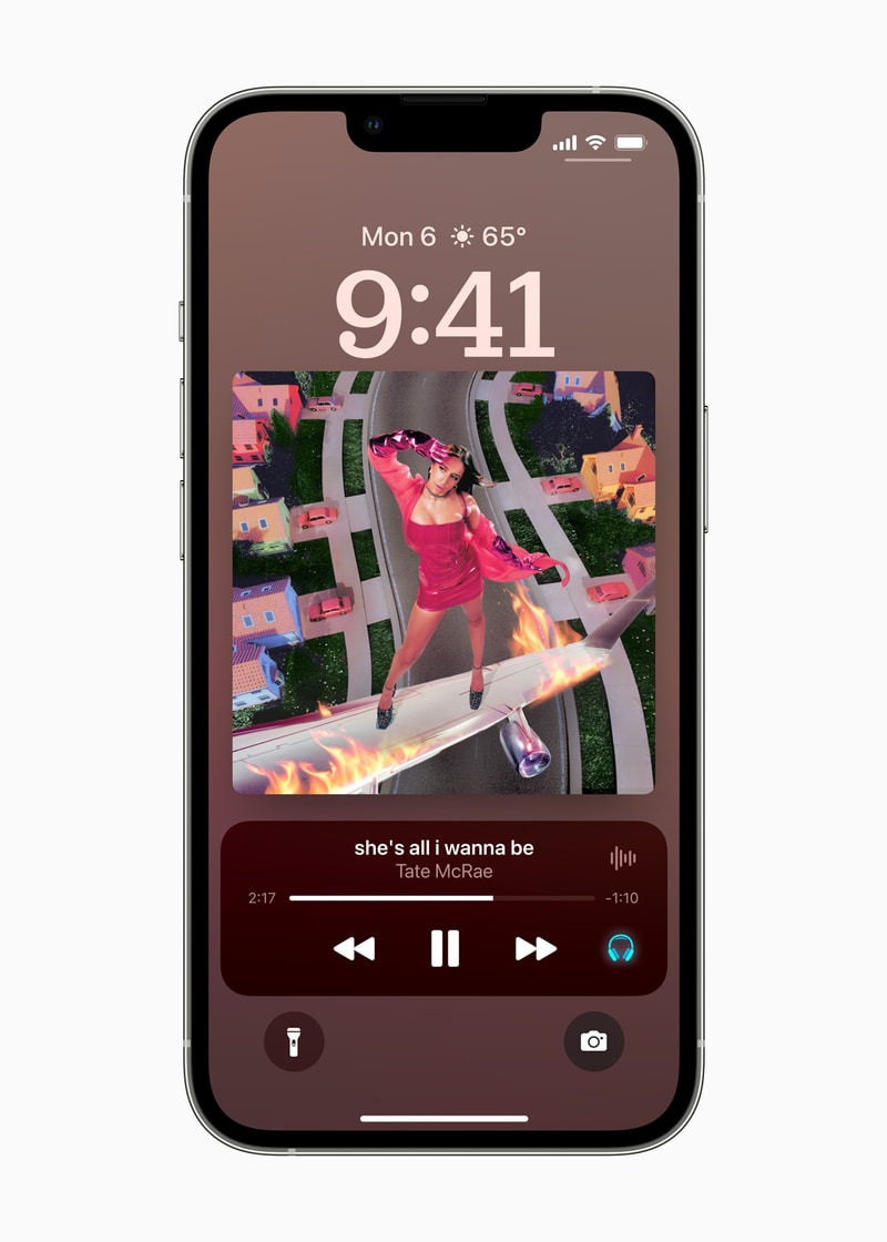 WWDC 2022－Apple iOS 16 帶來全新「鎖定畫面」體驗 進階打造個人化風格