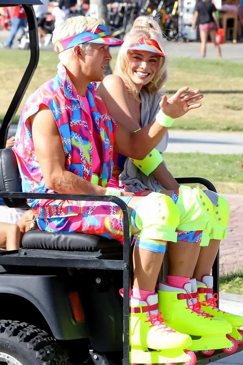 Margot Robbie、Ryan Gosling 主演《Barbie》真人版電影片場照曝光