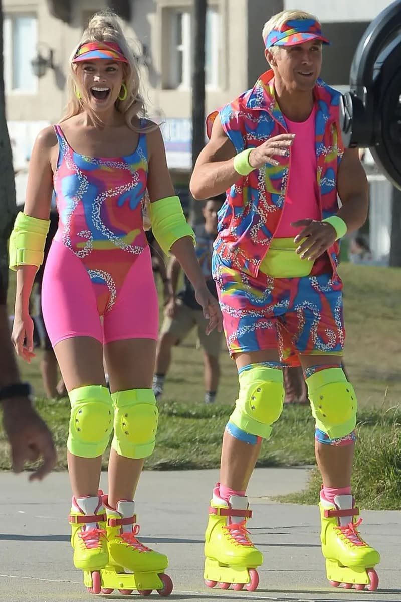 Margot Robbie、Ryan Gosling 主演《Barbie》真人版電影片場照曝光