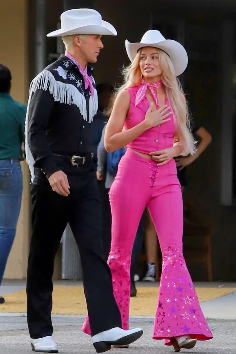 Margot Robbie、Ryan Gosling 主演《Barbie》真人版電影片場照曝光