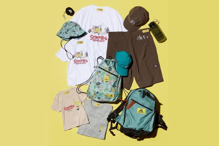 《海綿寶寶》x 花井祐介 x BEAMS T 聯乘系列正式登場