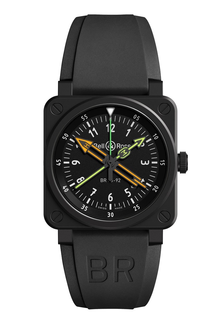 Bell & Ross 推出限量 999 枚全新 BR 03–92 Radiocompass 錶款