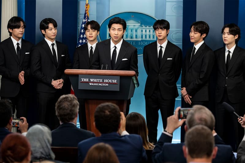 BTS 現身白宮呼籲停止歧視、終止仇恨犯罪