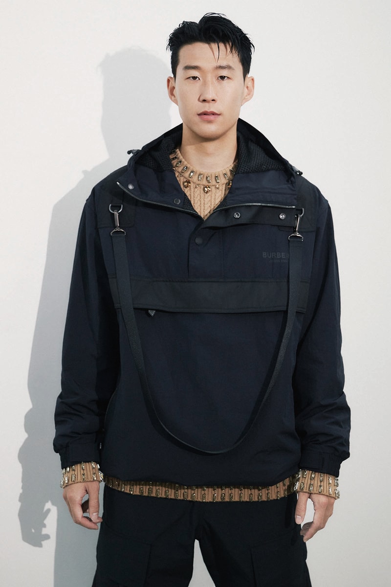 Burberry 正式宣佈南韓球星孫興慜出任最新品牌大使