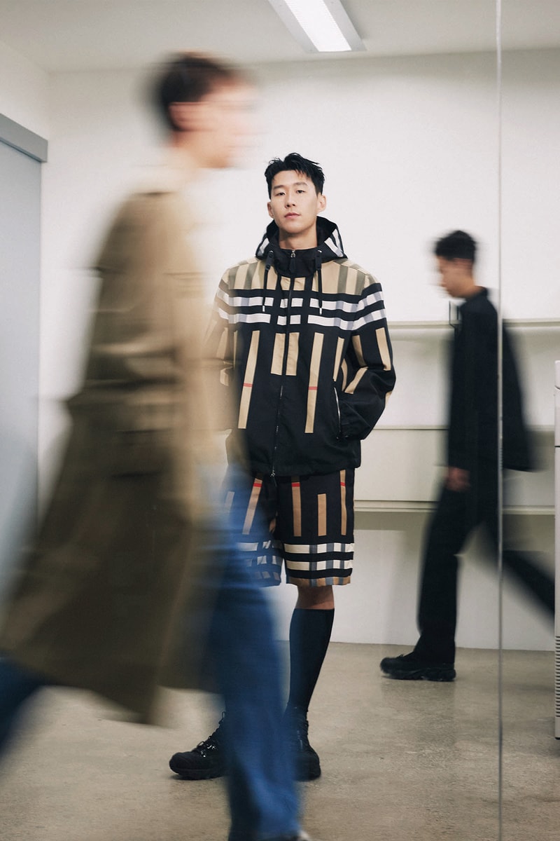 Burberry 正式宣佈南韓球星孫興慜出任最新品牌大使