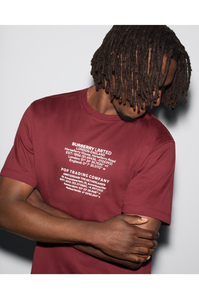 Burberry x Pop Trading Company 聯乘系列正式發佈