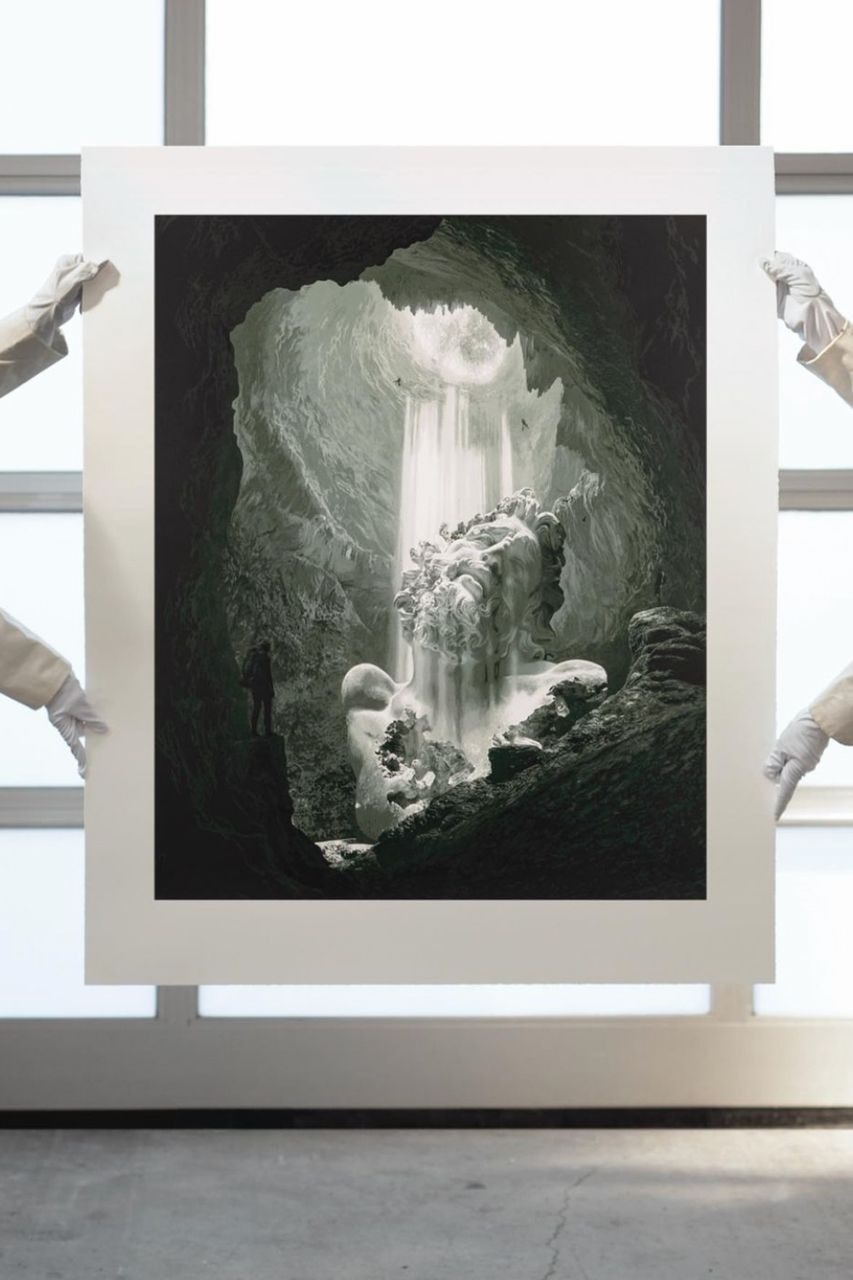 Daniel Arsham 正式發佈最新版畫作品「GROTTO OF LAOCOÖN」