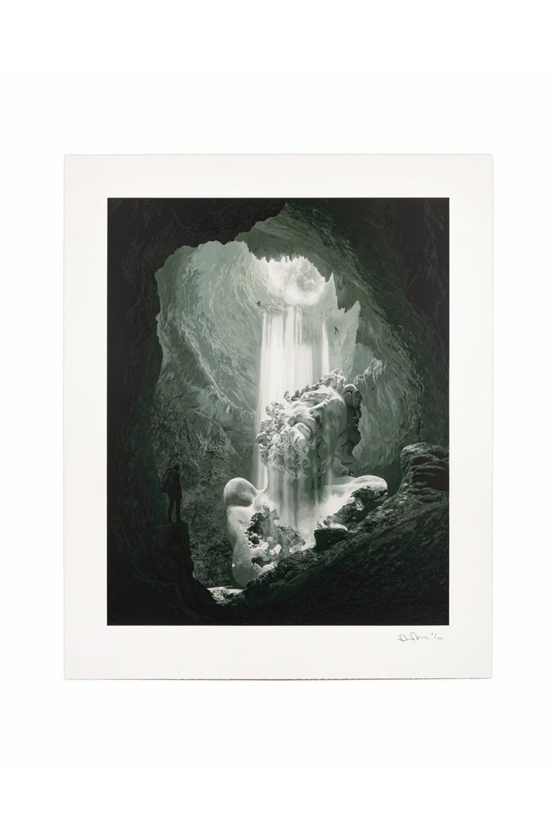 Daniel Arsham 正式發佈最新版畫作品「GROTTO OF LAOCOÖN」