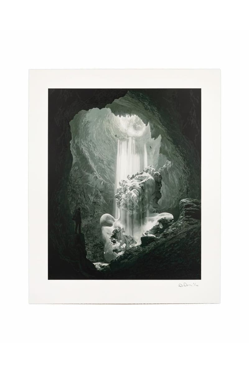 Daniel Arsham 正式發佈最新版畫作品「GROTTO OF LAOCOÖN」