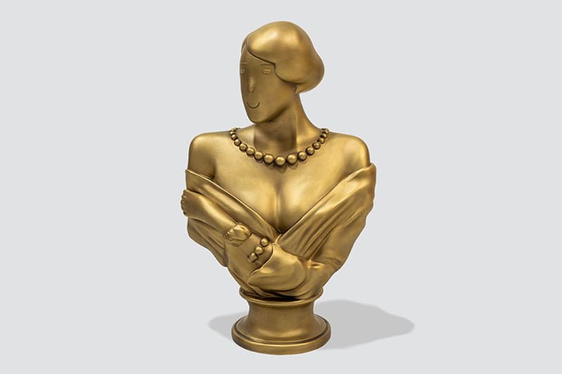 AllRightsReserved 攜手藝術家 Evgen Čopi Gorišek 推出「Sweet Jane」銅像雕塑