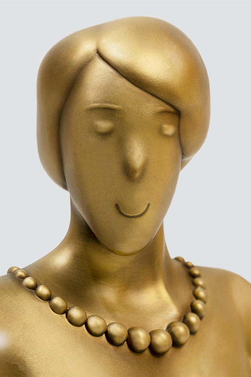 AllRightsReserved 攜手藝術家 Evgen Čopi Gorišek 推出「Sweet Jane」銅像雕塑