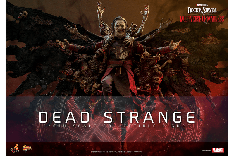 Hot Toys《奇異博士 2：失控多重宇宙》1:6 比例 Dead Strange 雕塑模型正式登場