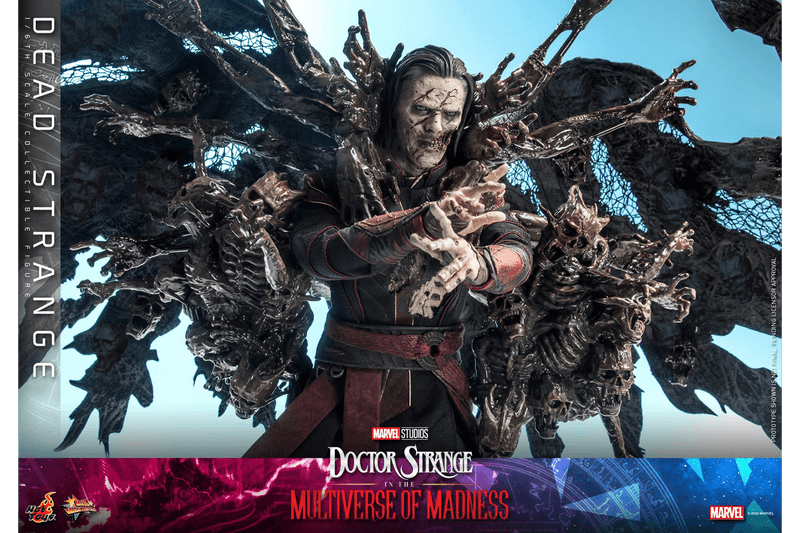 Hot Toys《奇異博士 2：失控多重宇宙》1:6 比例 Dead Strange 雕塑模型正式登場