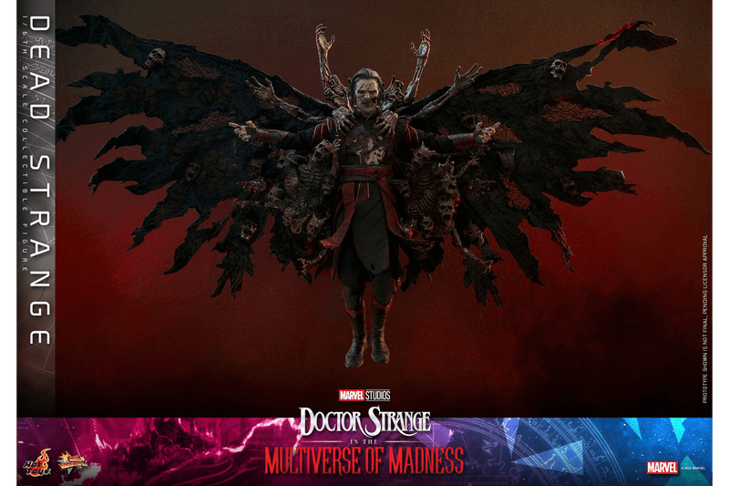 Hot Toys《奇異博士 2：失控多重宇宙》1:6 比例 Dead Strange 雕塑模型正式登場