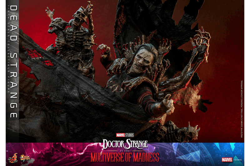 Hot Toys《奇異博士 2：失控多重宇宙》1:6 比例 Dead Strange 雕塑模型正式登場