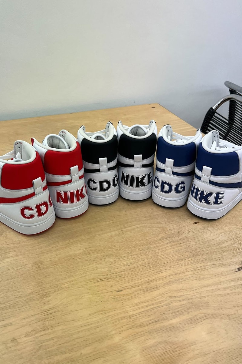 獨家預覽 COMME des GARÇONS Homme Plus x Nike 明年聯名鞋款