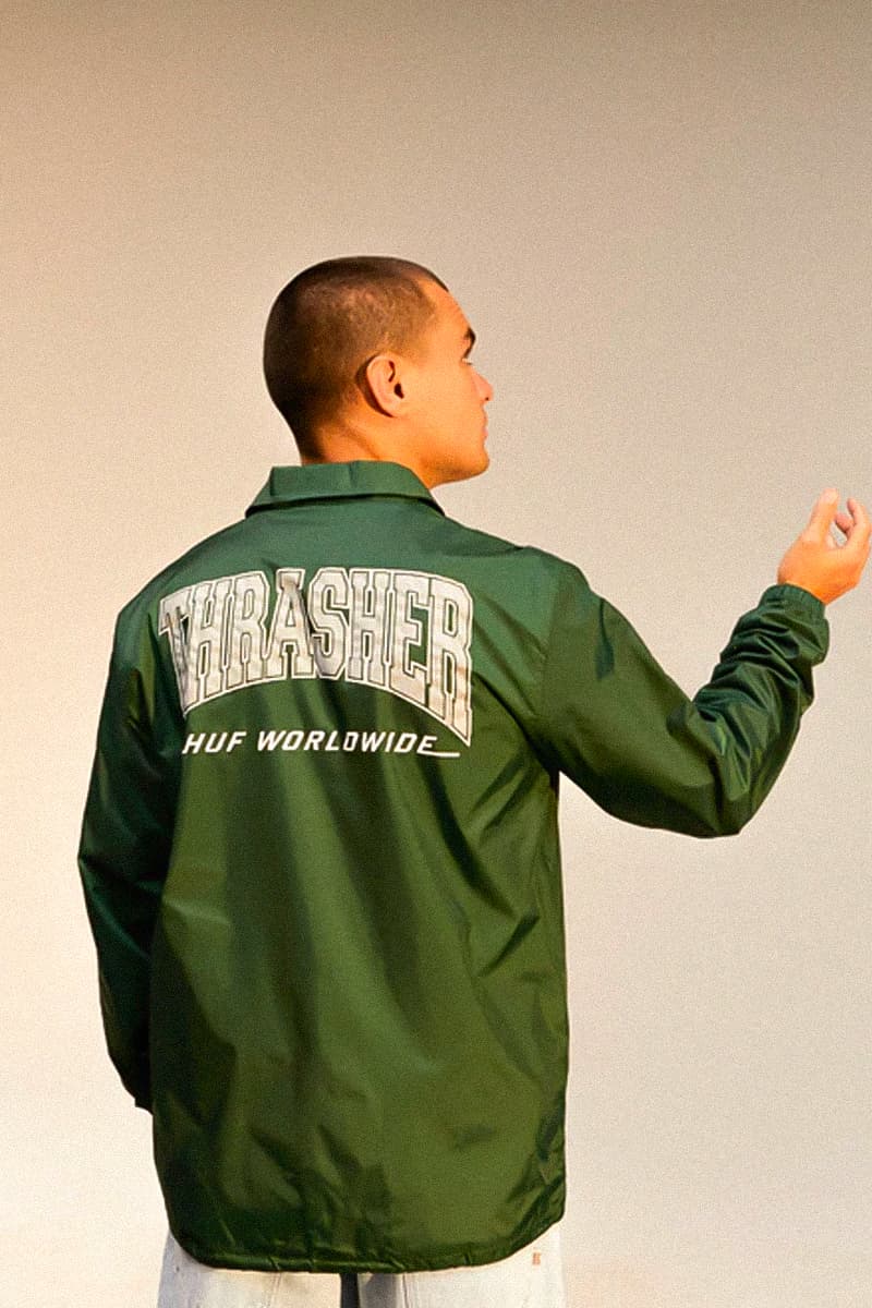 HUF x《Thrasher》最新聯乘系列正式登場