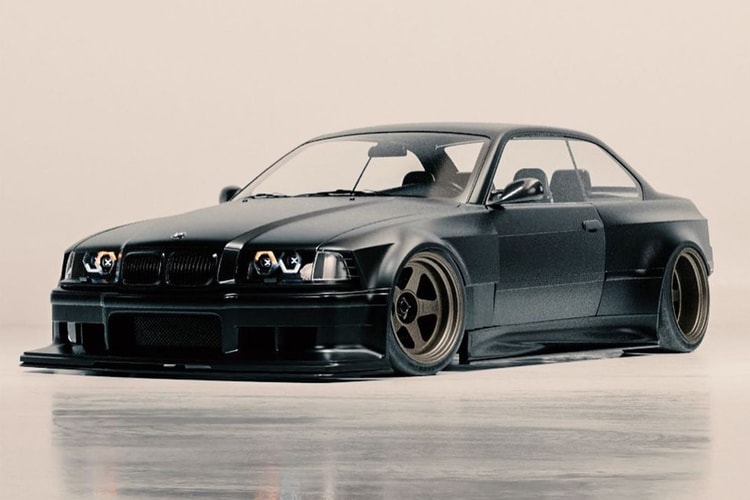 Khyzyl Saleem 打造「蝙蝠車」樣式 BMW E36 3 Series 寬體改裝車型