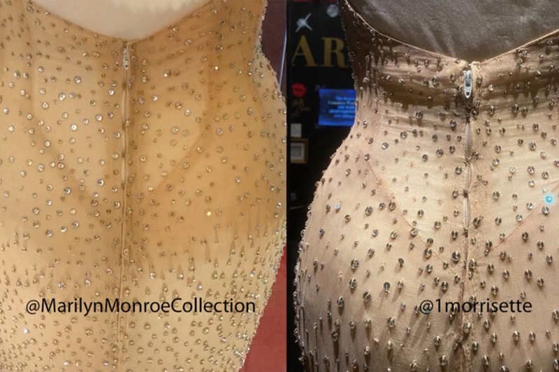 Kim Kardashian 穿壞 Marilyn Monroe 古董裙？對比圖曝光引爭議