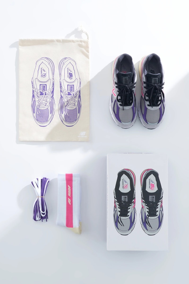 KITH x New Balance 990v4 最新聯乘鞋款發售情報正式公佈