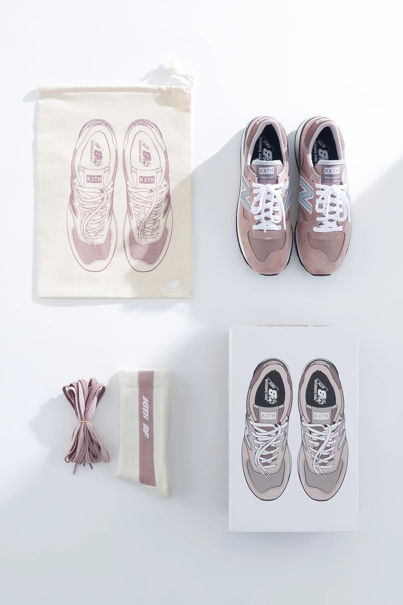 KITH x New Balance 990v4 最新聯乘鞋款發售情報正式公佈