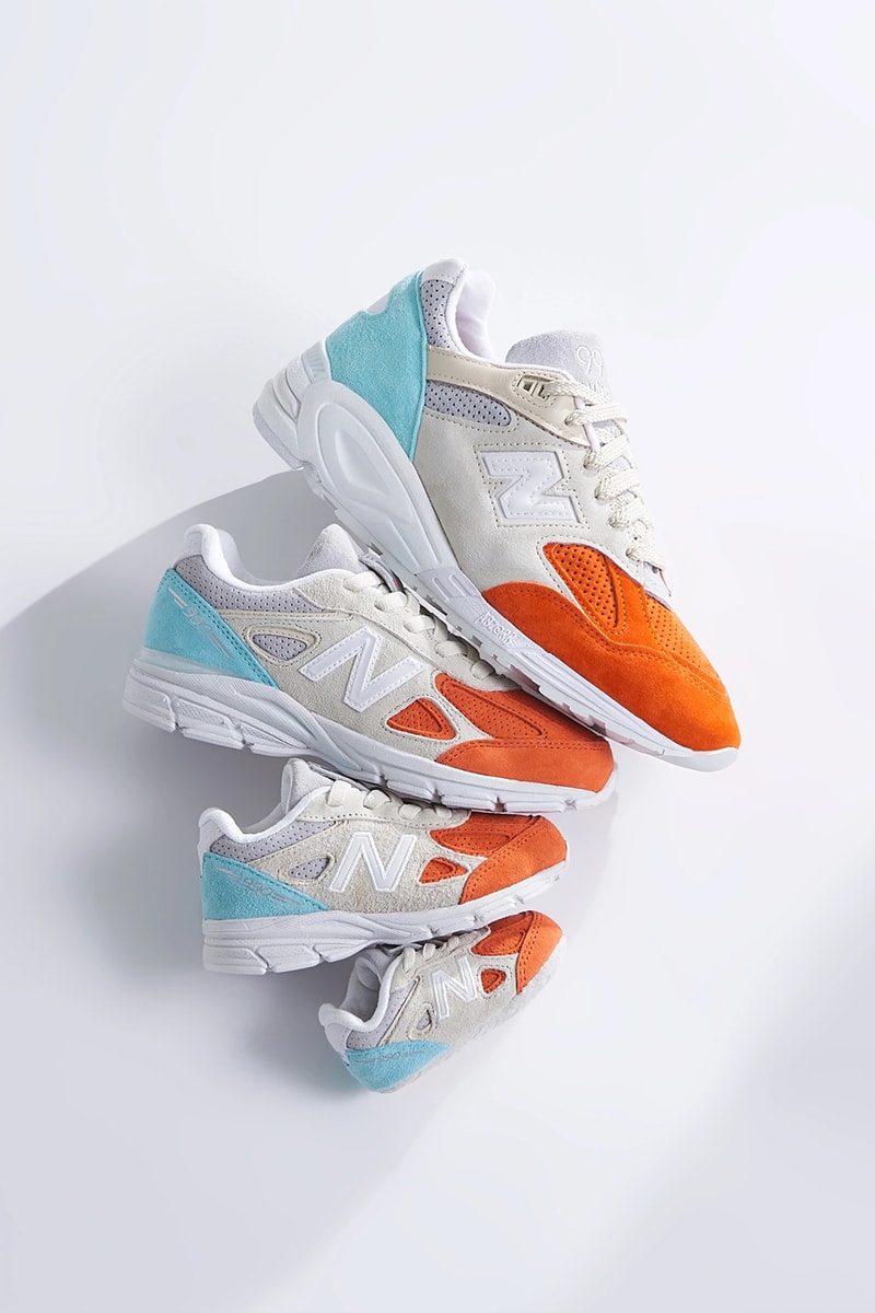 KITH x New Balance 990v4 最新聯乘鞋款發售情報正式公佈