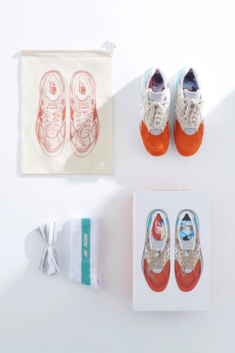 KITH x New Balance 990v4 最新聯乘鞋款發售情報正式公佈