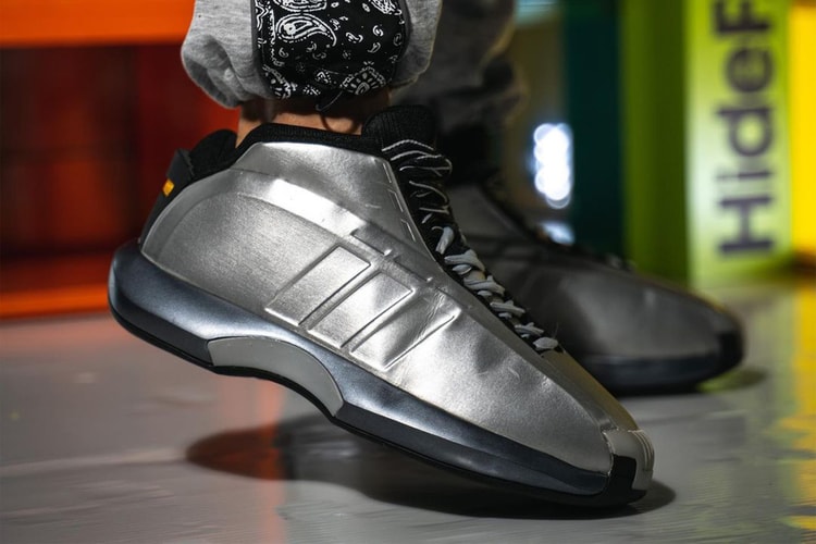 近賞 Kobe Bryant 簽名球鞋復刻 adidas Crazy 1 OG「Metallic Silver」