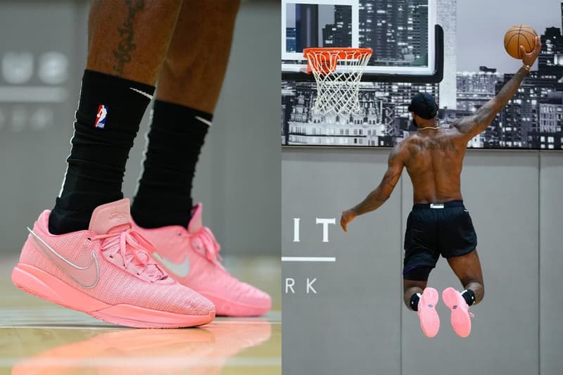 LeBron James 率先著用最新世代戰靴 Nike LeBron 20