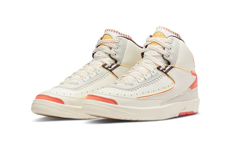 率先預覽 Maison Château Rouge x Air Jordan 2 聯乘鞋款官方圖輯