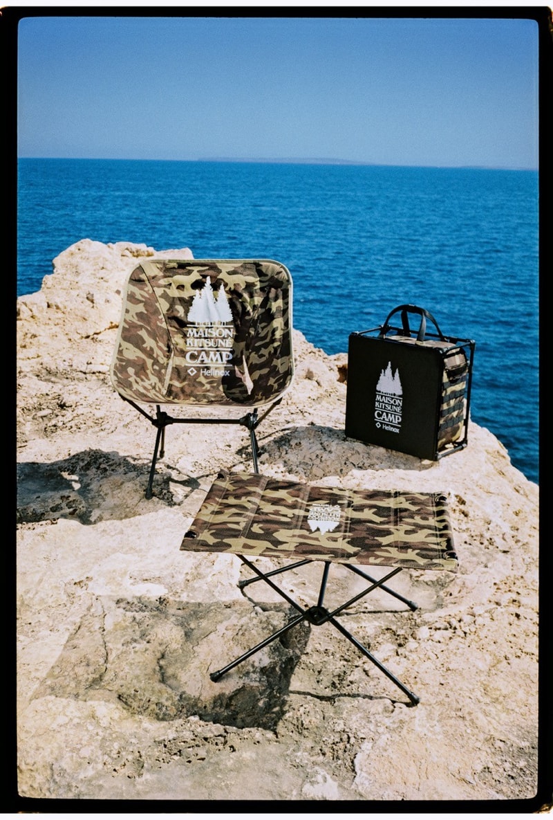 Maison Kitsuné x Helinox 全新聯名系列正式發佈
