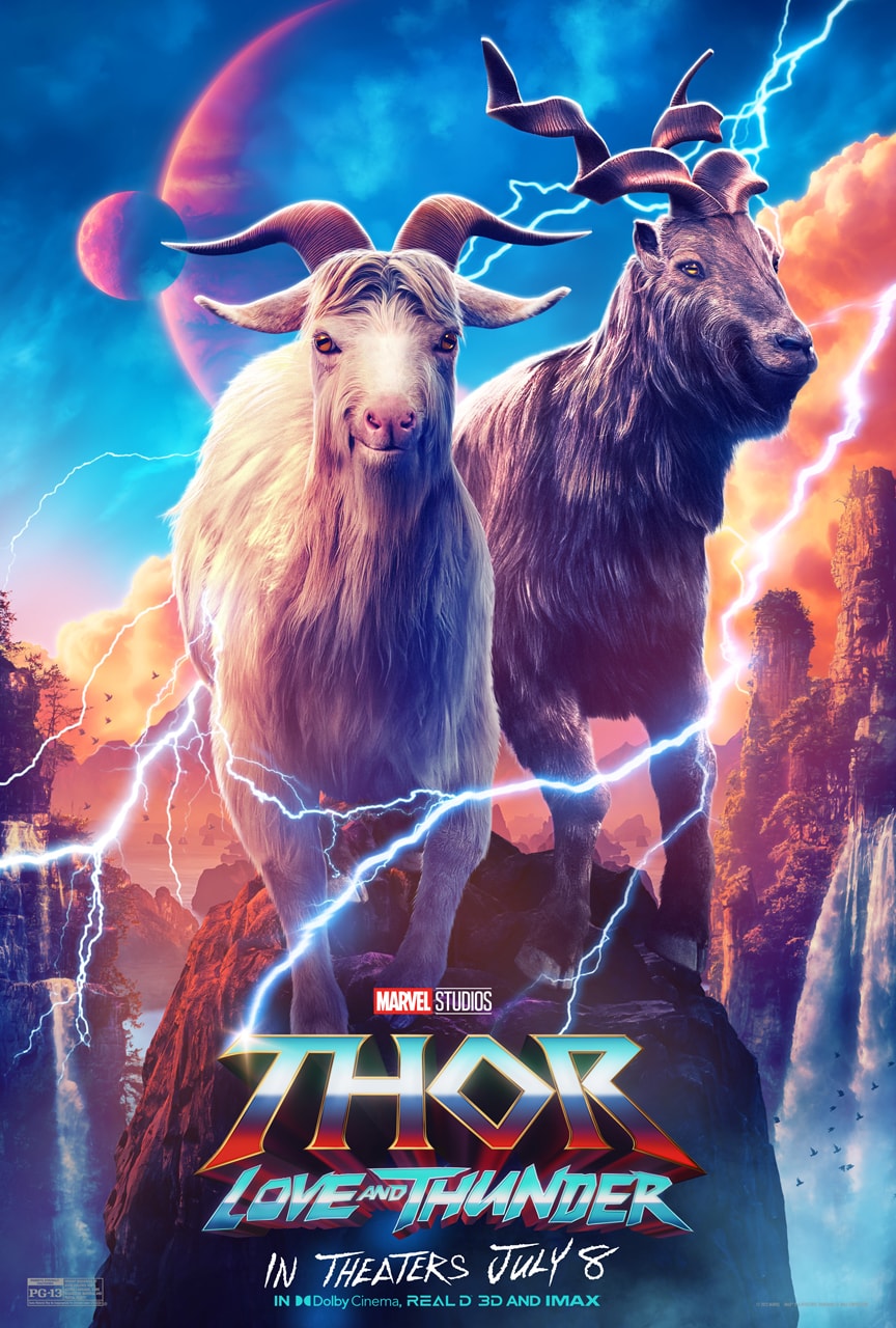 《雷神索爾：愛與雷霆 Thor: Love and Thunder》釋出全新 30 秒電影預告、角色及戲院海報