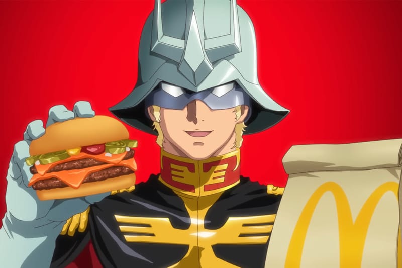 日本 McDonald’s 攜手《機動戰士鋼彈》打造「夏亞·阿茲納布爾」限定菜單