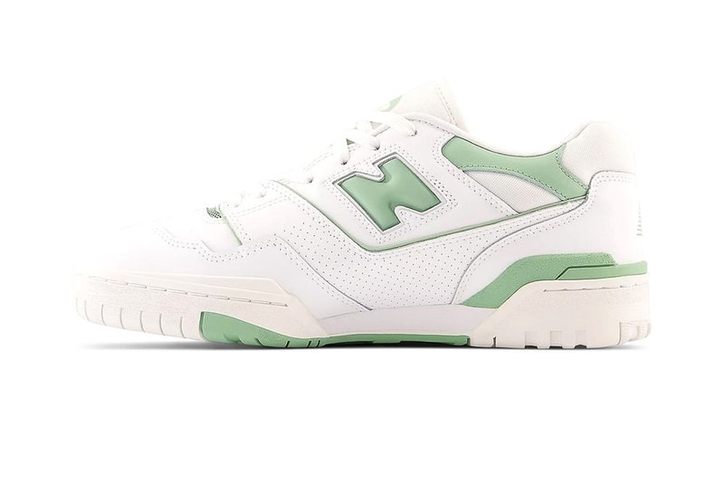 率先近賞 New Balance 550 最新「薄荷綠」配色