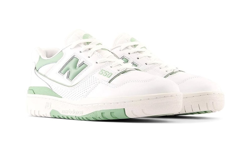 率先近賞 New Balance 550 最新「薄荷綠」配色