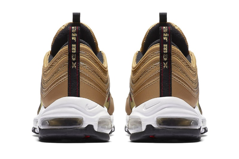 Nike Air Max 97 經典配色「Gold Bullet」即將回歸上架