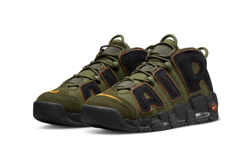 率先近賞 Nike Air More Uptempo 最新配色「Cargo Khaki」官方圖輯
