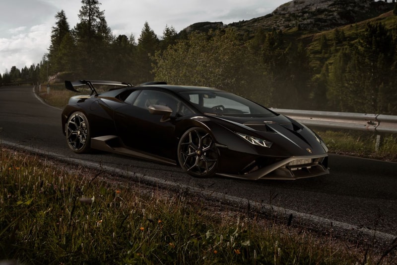 NOVITEC 打造 Lamborghini Huracan STO 全新黑魂改裝車型
