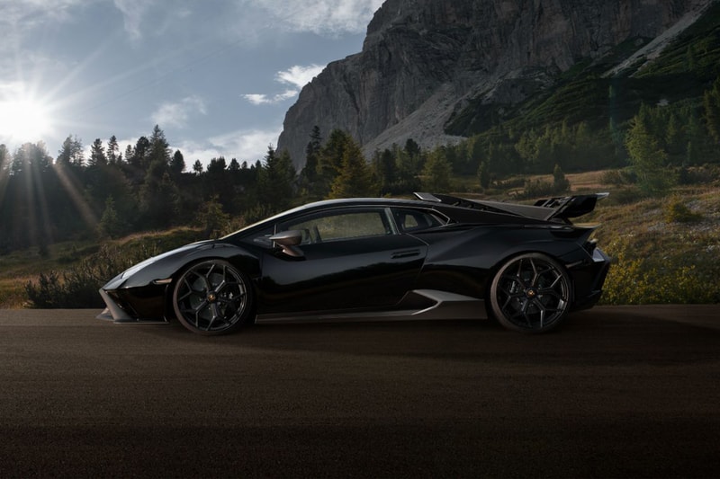 NOVITEC 打造 Lamborghini Huracan STO 全新黑魂改裝車型