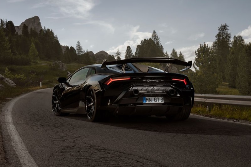 NOVITEC 打造 Lamborghini Huracan STO 全新黑魂改裝車型
